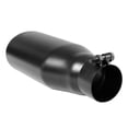 thumbnail image 3 of Universal Diesel Truck Angled Black 10.5 inch Bolt On Exhaust Tip 2.5 In 4.5 Out Stainless Steel, 3 of 3
