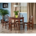 thumbnail image 2 of Winsome Pulman 5-Piece Set Extension Table with Ladder Back Chairs - 94556, 2 of 9