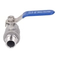 thumbnail image 1 of Válvula de bola NPT de 1/2 pulgada válvula de bola de agua de rosca macho hembra DN15 de acero inoxidable 304 para bombas ANGGREK Otros, 1 of 8