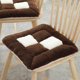 thumbnail image 1 of Cojín aislante de invierno | Cojín grueso para asiento y respaldo | Almohada de poliéster suave de 40 x 40 cm para dormitorio y salón | Cojín multifuncional para la zona lumbar y el suelo, 1 of 6