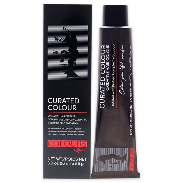 Tinte para el cabello Rubio cobrizo claro 8,4-8C Colours By Gina 3 oz Unisex