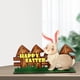 thumbnail image 2 of Conejo de Pascua, letrero de madera independiente, decoración artesanal para 274x205 cm Yuyangstore Estatua del Conejo de Pascua, 2 of 7