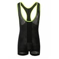 thumbnail image 3 of Nrmvnmi Men's Wrestling Singlets Sleeveless Athletic Supporters Wrestling Uniform Sports Bodysuit Jumpsuits for Fun Black-L, 3 of 8