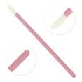 thumbnail image 3 of Unique Bargains 50 Pcs Disposable Solid Rod Lip Brush for Vacation Pink Plastic Flocking, 3 of 5