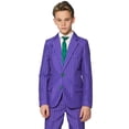 thumbnail image 4 of Suitmeister Boys' Suits BOYS The Joker - L Purple, 4 of 6