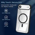 thumbnail image 5 of Entronix [Magnetic] Case Compatible with iPhone 17 Air - [Clear Back] Soft Matte Frame, 5 of 6