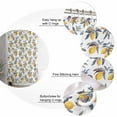 thumbnail image 4 of Shower Curtain, Summer Lemon Retro Leaves Seamless Waterproof Shower Curtain Set with Hooks for Bathroom Showers,Stalls and Bathtubs,60x72In Farm Fruit Harvest, 4 of 9