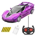 thumbnail image 1 of NAOJIE Voiture de Course Télécommandée Sans Fil à Grande Vitesse pour Dérive et 2,4 GHz, Système Esp et Adaptable à Divers Terrains - Violet, Course Télécommandée, Voitures Télécommandées, Jouets pour Garçons 6-8 Ans, 1 of 6