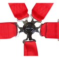 thumbnail image 1 of NRG Innovations SBH-4PCRD 4 Point Seat Belt Harness & Cam Lock, Red, 1 of 1