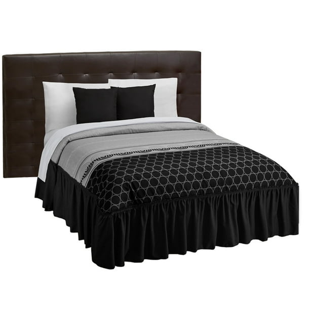 Colcha Con Cojines King Size Elefantito Gris Zen Capitonado