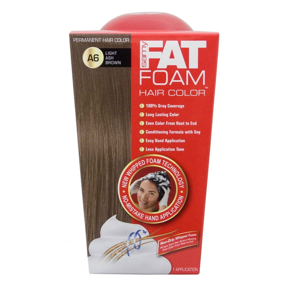 Samy Samy Fat Foam Permanent Hair Color, 1 ea