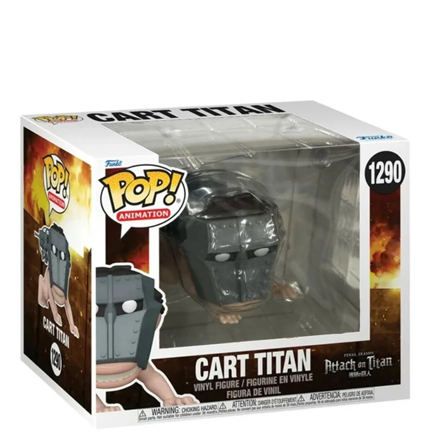 FUNKO POP! SUPER: Attack on Titan  - Cart Titan, Funko, Gifts