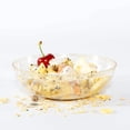 thumbnail image 3 of 50Pack Gold Glitter Plastic Bowls - 10oz Disposable Crystal Salsa/Dessert Bowls for Wedding & Party, 3 of 4