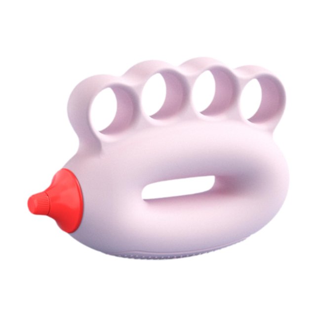 Lipstore Renforceur de Prise pour Enfants Plusieurs Niveaux de Résistance 10-15 Lb Balle pour Doigt Rose