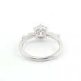thumbnail image 6 of solitaire jewels 1.5CT Round Moissanite Nature Inspired Engagement Ring For Women, 18K White Gold, 6 of 7