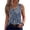 #01Navy, variant on Sleeveless Shirts for Women Casual Summer V Neck Tank Tops Dressy Blouses Tunic #01Light Blue XL