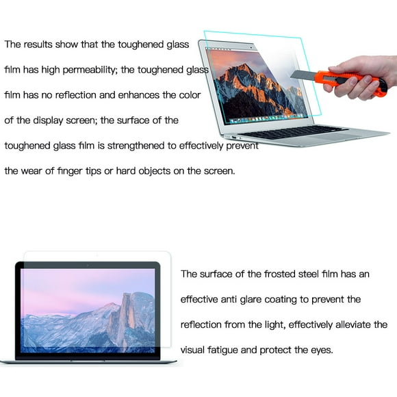 Laptop Screen Cover Notebook Computer Screen Anti Blue screen anti blue Light Anti-scratch Transparent Film, 14.6 Inch