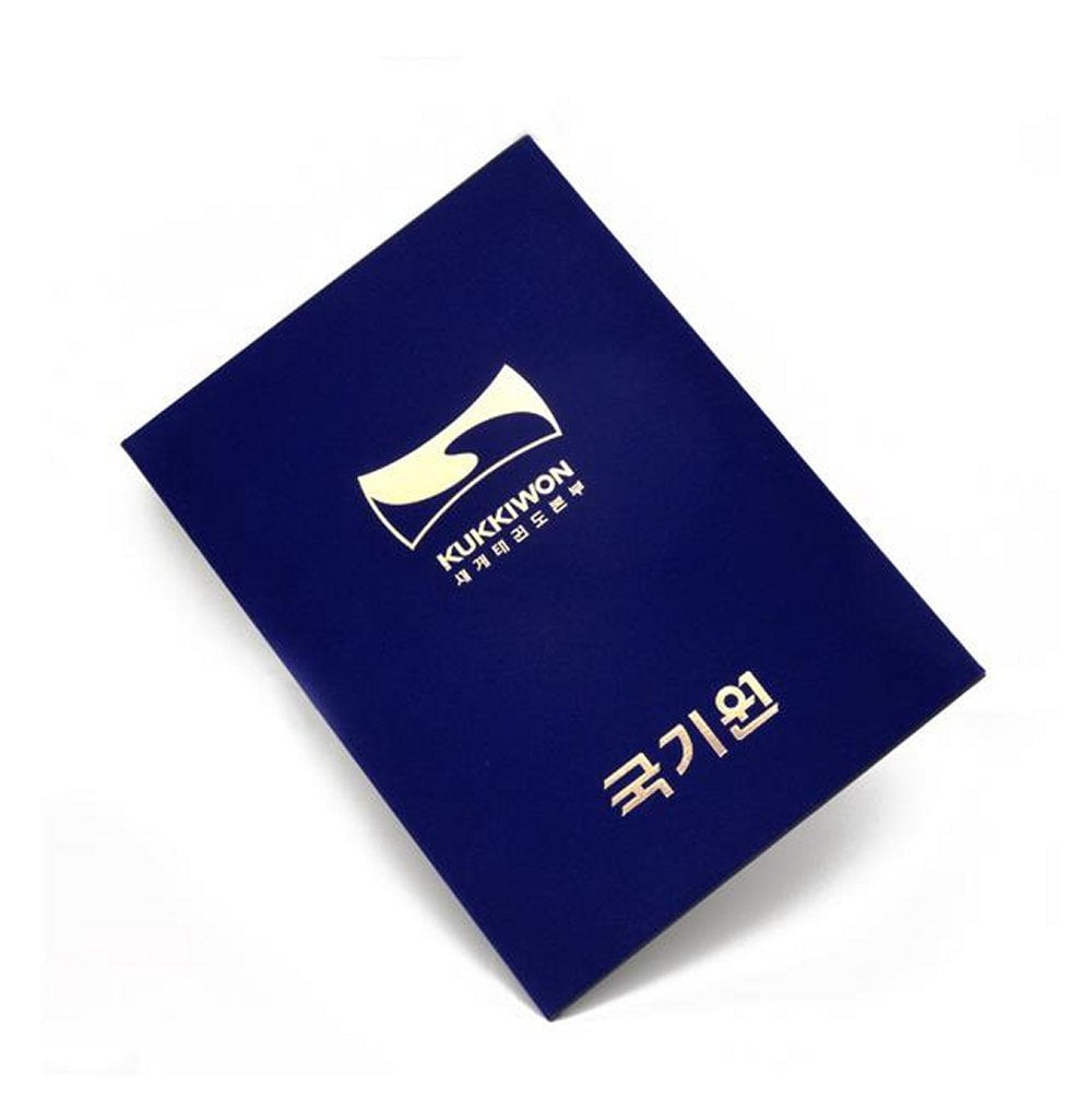 KUKKIWON DAN CERTIFICATE CASE by BlackBeltShop Inc.