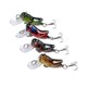 thumbnail image 4 of 4pcs Durable Plastic Lure Bait for Grass Carp & Carp Fishing – Hard Bait with Triple Hooks for, 4 of 4