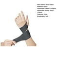 thumbnail image 5 of Washranp Wrist Compression Strap and Wrist Brace Sport Wrist Cushion for Fitness Weightlifting Tendonitis Pain Relief-Wear Anywhere Adjustable, 5 of 5