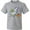 AC-Heather Grey, variant on Halloween Dinosaur Mummy Youth T-Shirt