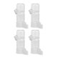 thumbnail image 2 of 4pcs Automatic Bird Water Dispenser For Cage No Mess Parrot Feeder Bird Water Bottle Drinker Dispenser For Parakeet Budgie Cockatiel, 2 of 4