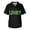 Green, variant on Fgvctg St. Patrick's Day Scrubs for Men Cute Shamrock Clover Graphic V Neck Short Sleeve Tops Scrubs Fashion Working Medical T Shirts Loose Scrub Nurse Uniform Workwear Shirts with Pockets Green S