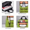 thumbnail image 5 of Balery Fresh Sushi Lightweight Backpack for Men and Women - Durable and Water-Resistant, Ideal for School, Work, Travel, and Everyday Use, 5 of 9