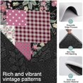 thumbnail image 3 of Pioneer Flower Floral Print Pattern Kitchen Rugs Sets Of 3,Kitchen Runner Rugs Non Skid Washable,Decorative Kitchen Floor Mats for Kitchen,Sink,Laundry,17"x30"+ 17"x47" + 17"x59", 3 of 6