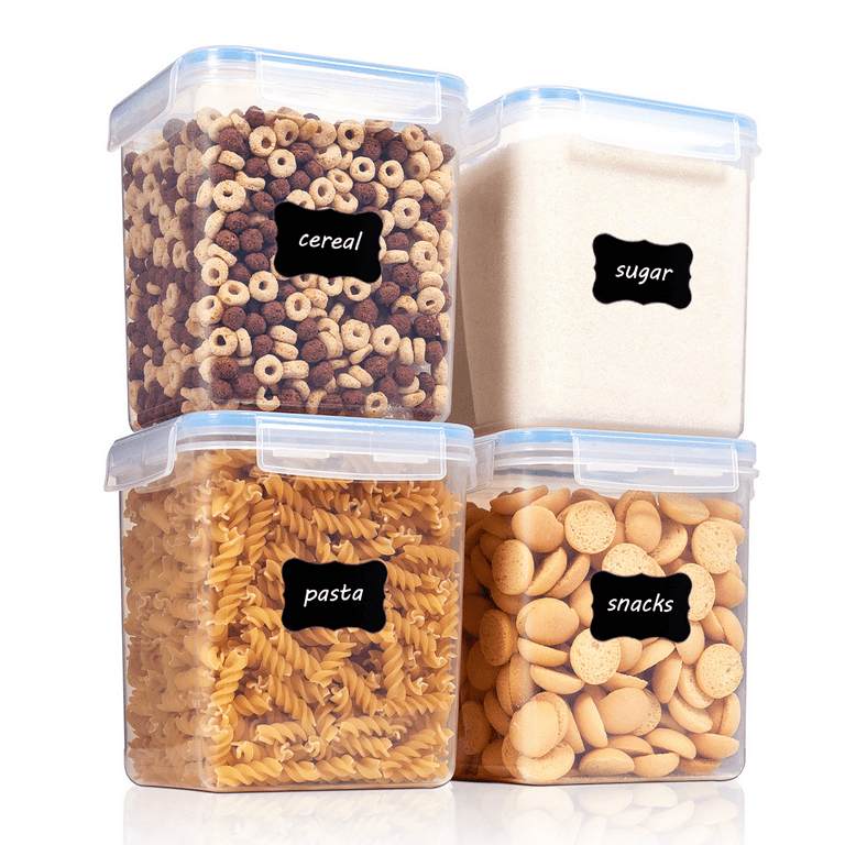 Vtopmart Airtight Food Storage Containers with Lids 4PCS Set 3.2L