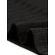 thumbnail image 5 of Conjunto de sudadera de manga corta de punto acanalado suave INSPIRE CHIC para mujer, pantalones cortos, ropa de casa, pijama, color negro, 5 of 6