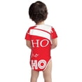 thumbnail image 2 of Rocae Saying Ho Ho Ho for Baby Cotton Short-Sleeve Bodysuits for Unisex Onesies Bodysuit-3 Months, 2 of 7