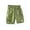 Olive Green, variant on ZACPNCV Toddler Boys Summer Cargo Shorts Kids Cotton Elastic Waist Solid Color Classic Fit Zipper Pockets Casual Shorts Olive Green 5-6 Years