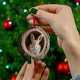 Wldoasz 2024 Animal Christmas Ornaments Christmas Tree Ornaments Little