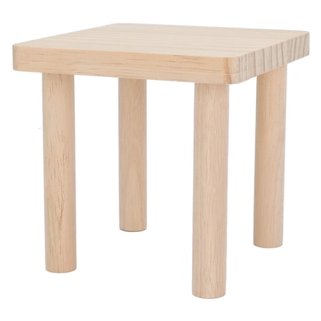 Picture of Wooden Hamster Cage Platform, Exercises Balance Skills Hamster Stand ...