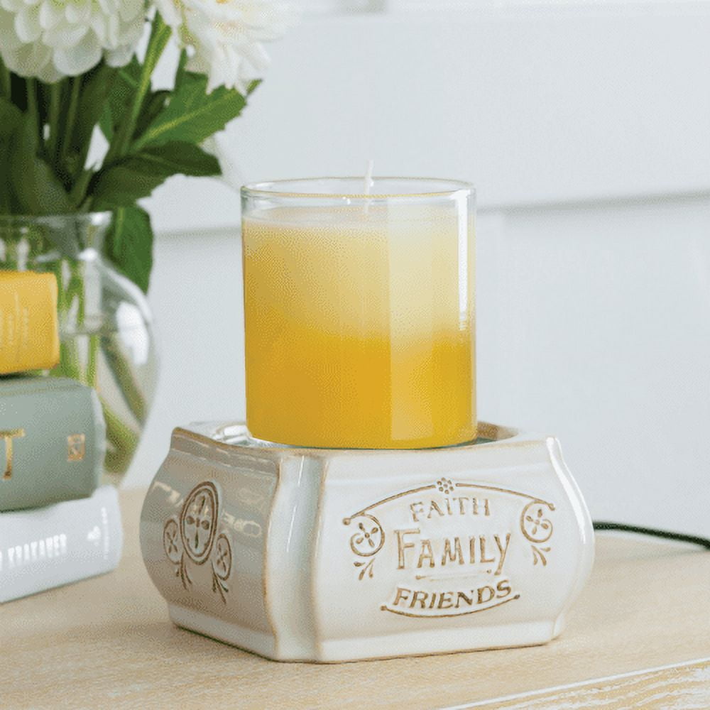 Faith, Family, Friends Hot Plate Wax Warmer – Front Porch Candles