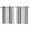Grey, variant on Burnt Orange Grey Stripe Kitchen Curtains Short 54 Inch Length, Farmhouse Minimalist Striped Grommet Top Bedroom Living Room Curtains, Light Filtering Cafe Curtain Drapes 2 Panels Set 84''x54''
