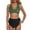 D397/Army Green, variant on Bikini Sets For Women High Waisted Push Up Two Piece Swimsuits Vintage Retro Ruched Print Bikini Set 2026 Retro Swimsuit