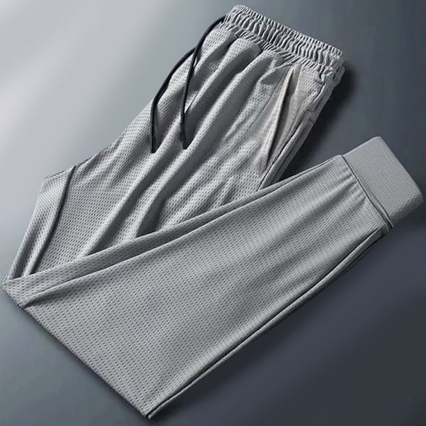 Ceisia Men's Relaxed Mesh Sports Gift Jogger Pants Breathable Sweat-wicking Jogger Cuff Multi-Color
