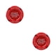 thumbnail image 1 of Kenally Cubierta de botón de motor de automóvil de aleación de aluminio portátil universal elegante a prueba de arañazos accesorios de tapa Rojo 2piezas Kenally CBP449063, 1 of 5