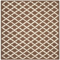 thumbnail image 6 of SAFAVIEH Cambridge Karen Geometric Wool Area Rug, Dark Brown/Ivory, 6' x 9', 6 of 9