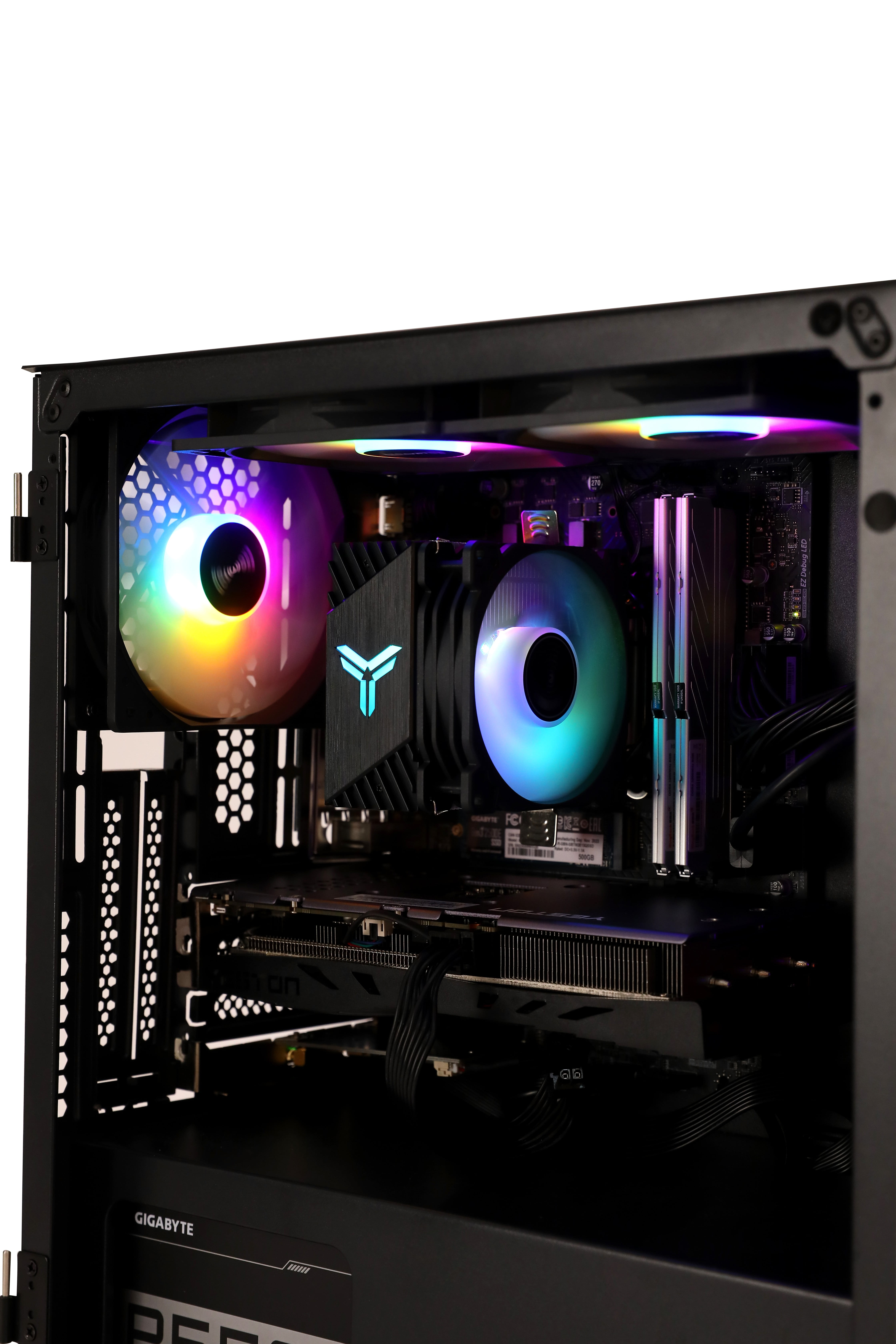 MXZ Gaming Desktop PC, Intel i5 13400F 4.6GHz, RX7700XT Graphics