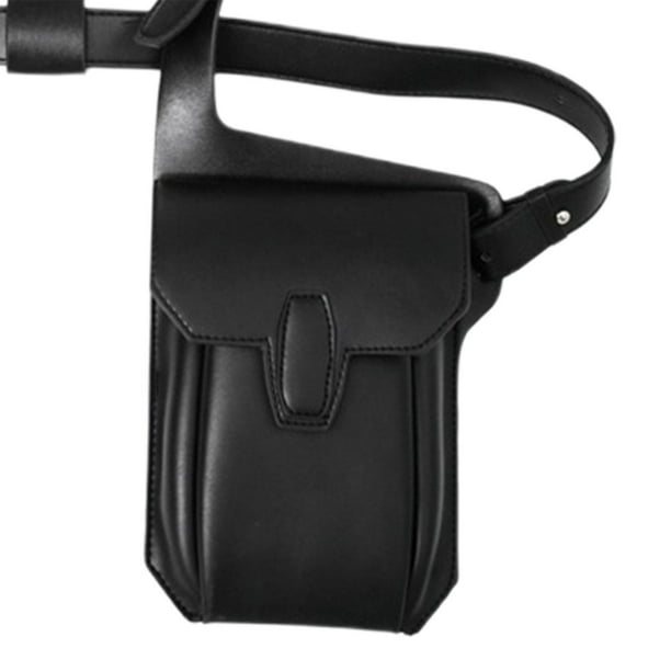 【mnem】Chichen pocket leather shoulder bag Menolana Steampunk Shoulder Harness Bag Shoulder Pouch Men