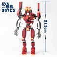 thumbnail image 1 of Neon Genesis EvangelionEVA-01 TIPO DE PRUEBA niños y niñas nuevo bloque de construcción de plástico partícula hecho a mano modelo mecha conjunto completo, 1 of 4