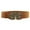 Brown, variant on ZSQDM Western Belts for Woman Alloy Flower Vintage Leather Belt Belt Straps For Women Womens Belts
