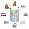 thumbnail image 6 of Fotbe Vintage Floral Laundry Basket with Handles, Waterproof Large Laundry Hamper, Wash Bag for Corner Dorm, Rolling Laundry Basket with Handles-Medium, 6 of 8