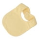 thumbnail image 4 of Babero de algodón para bebé con cierre a presión, doble capa, toalla para saliva recién nacido, paño para regatear, Color puro, amarillo, 4 of 14
