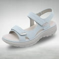 thumbnail image 6 of Dakaela Women's Walking Sport Sandals Athletic Comfort Open Toe Casual Hiking Summer Shoes Blue 6, 6 of 7