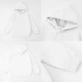 thumbnail image 3 of Womens Big Pet Pouch Sweatshirt Oversized Kitten Puppy Carrier Hood Creative Long Sleeve Oversized Pocket Pullover Sweatshirt Warm Fall Winter Clothes, 3 of 7