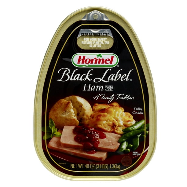 Hormel Foods BLACK LABEL Can Ham, 48 oz